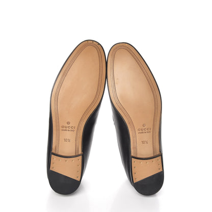 Gucci Lambskin Mens Brixton Horsebit Loafers 10.5 Black 5 of 9