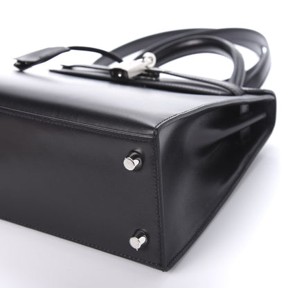 Hermes Box Kelly Sellier 25 Black 9 of 13