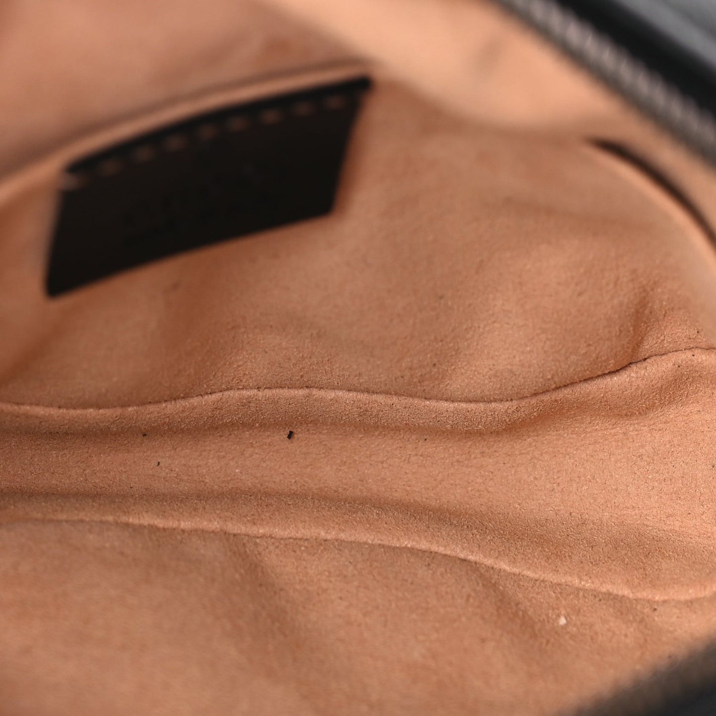Calfskin Matelasse GG Marmont Belt Bag 85 Black