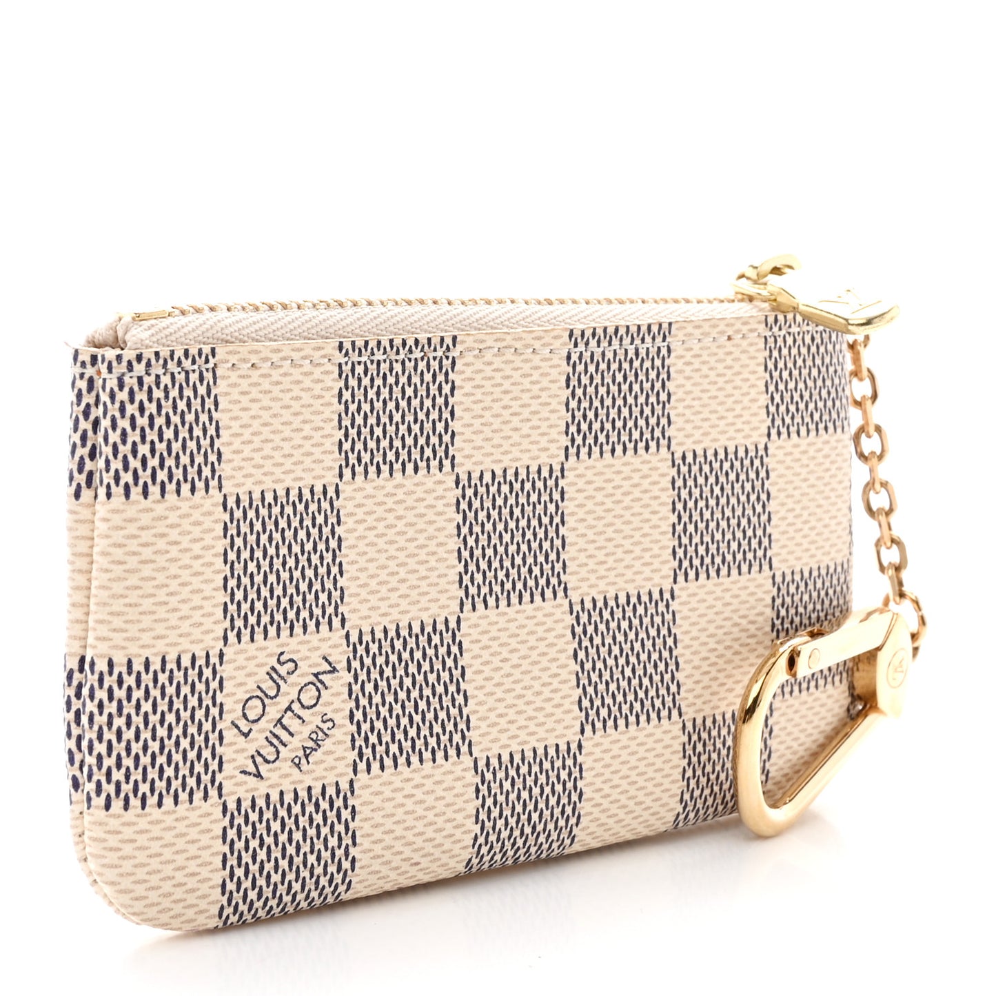 LOUIS VUITTON Damier Azur Key Pouch