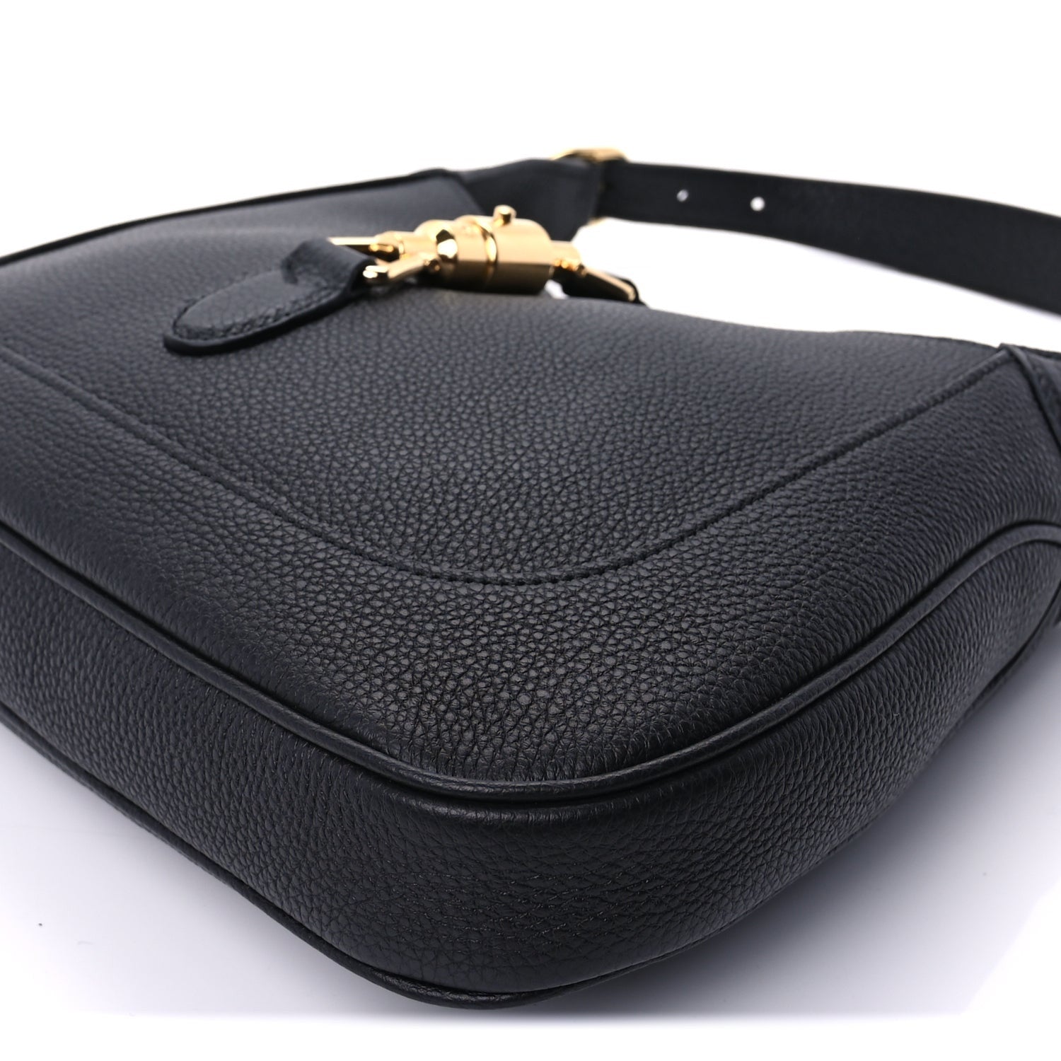 Gucci Pebbled Calfskin Small Jackie 1961 Hobo  Black 8 of 8
