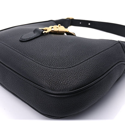 Gucci Pebbled Calfskin Small Jackie 1961 Hobo  Black 8 of 8