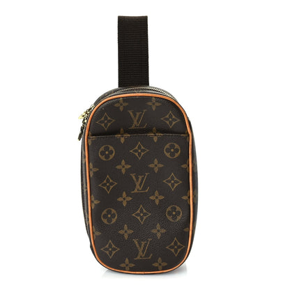 Louis Vuitton Monogram Pochette Gange Brown 1 of 8