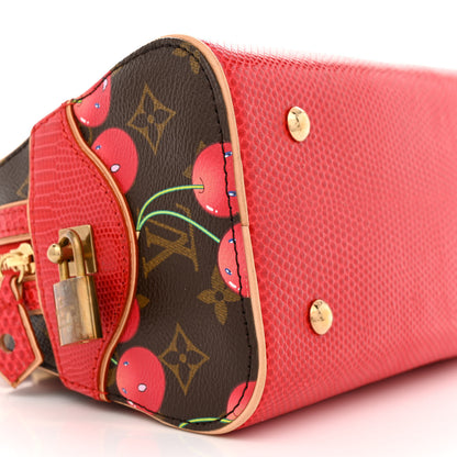 Louis Vuitton Lizard Monogram Cerises Neo Deauville 8 of 10