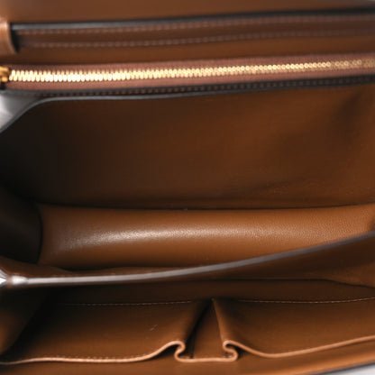Celine Box Calfskin Medium Classic Box Flap Bag Camel 4 of 8