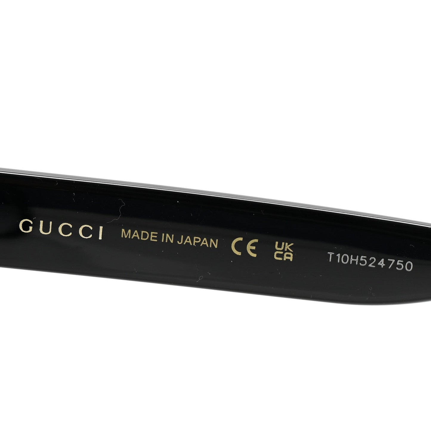 Acetate Round Sunglasses GG0035SN Black