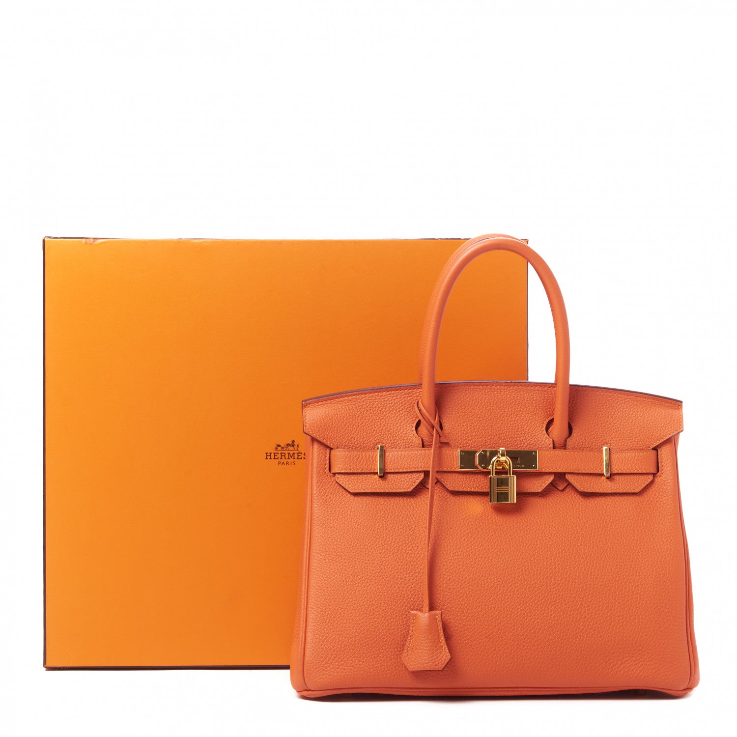 Hermes Togo Birkin 30 Feu 32 of 32