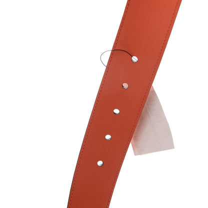 Gucci Soft Microguccissima 40mm Belt 90 36 Sun Orange 3 of 4