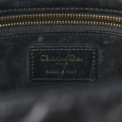 Christian Dior Lambskin Cannage Large Lady Dior Black 6 of 20
