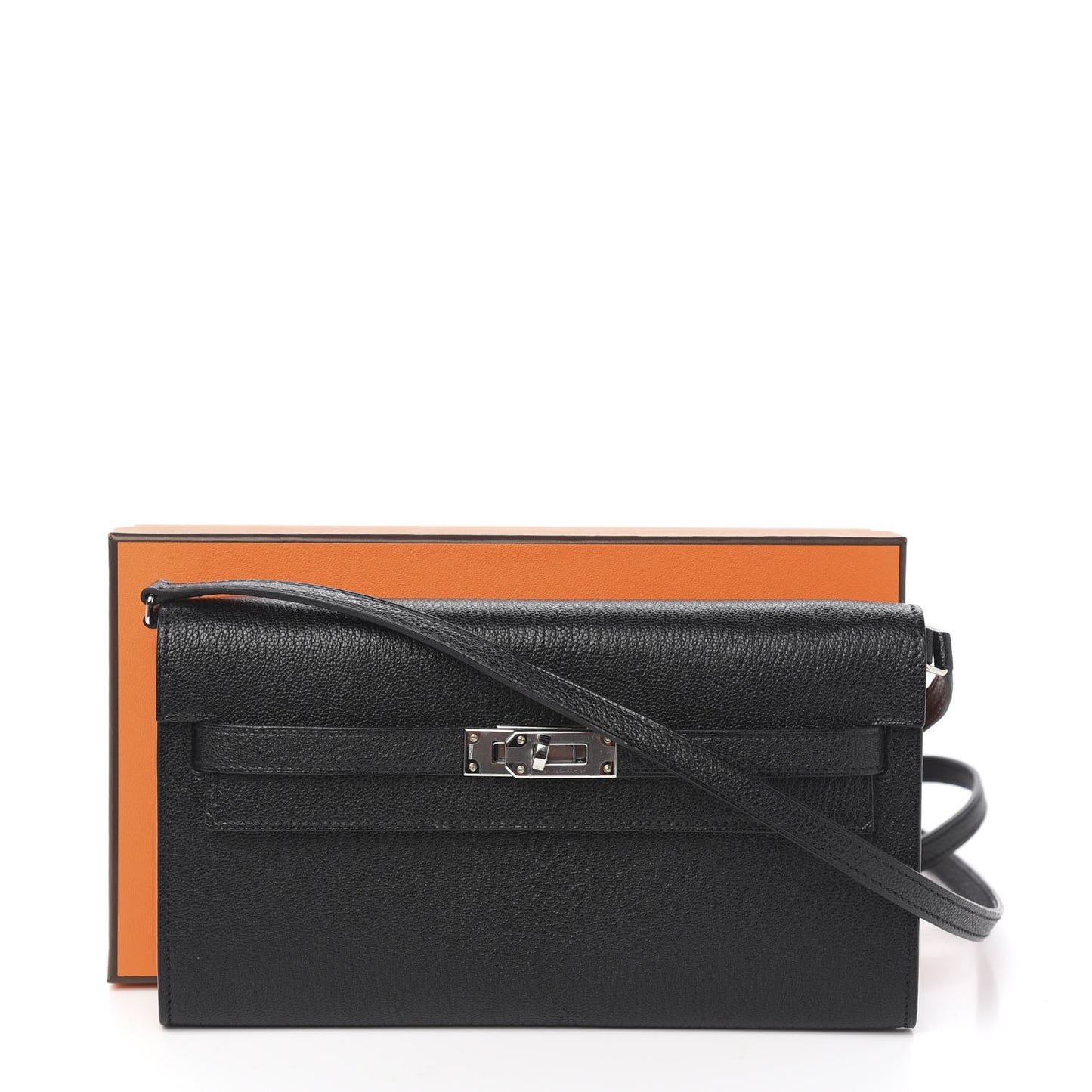 Chevre Mysore Kelly Wallet To Go Black