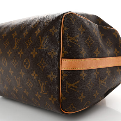Louis Vuitton Monogram Speedy Bandouliere 30 10 of 10