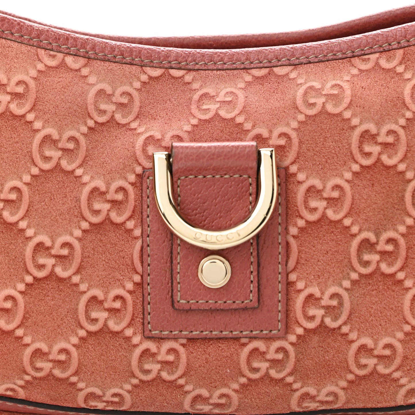 Monogram D Ring Abbey Pochette Rose