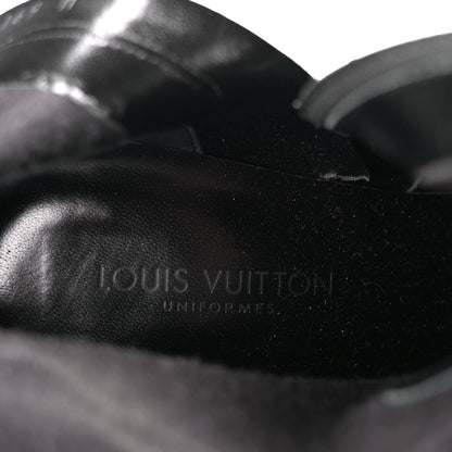 Louis Vuitton Patent Uniformes Silhouette Ankle Boots 39 Black 6 of 8