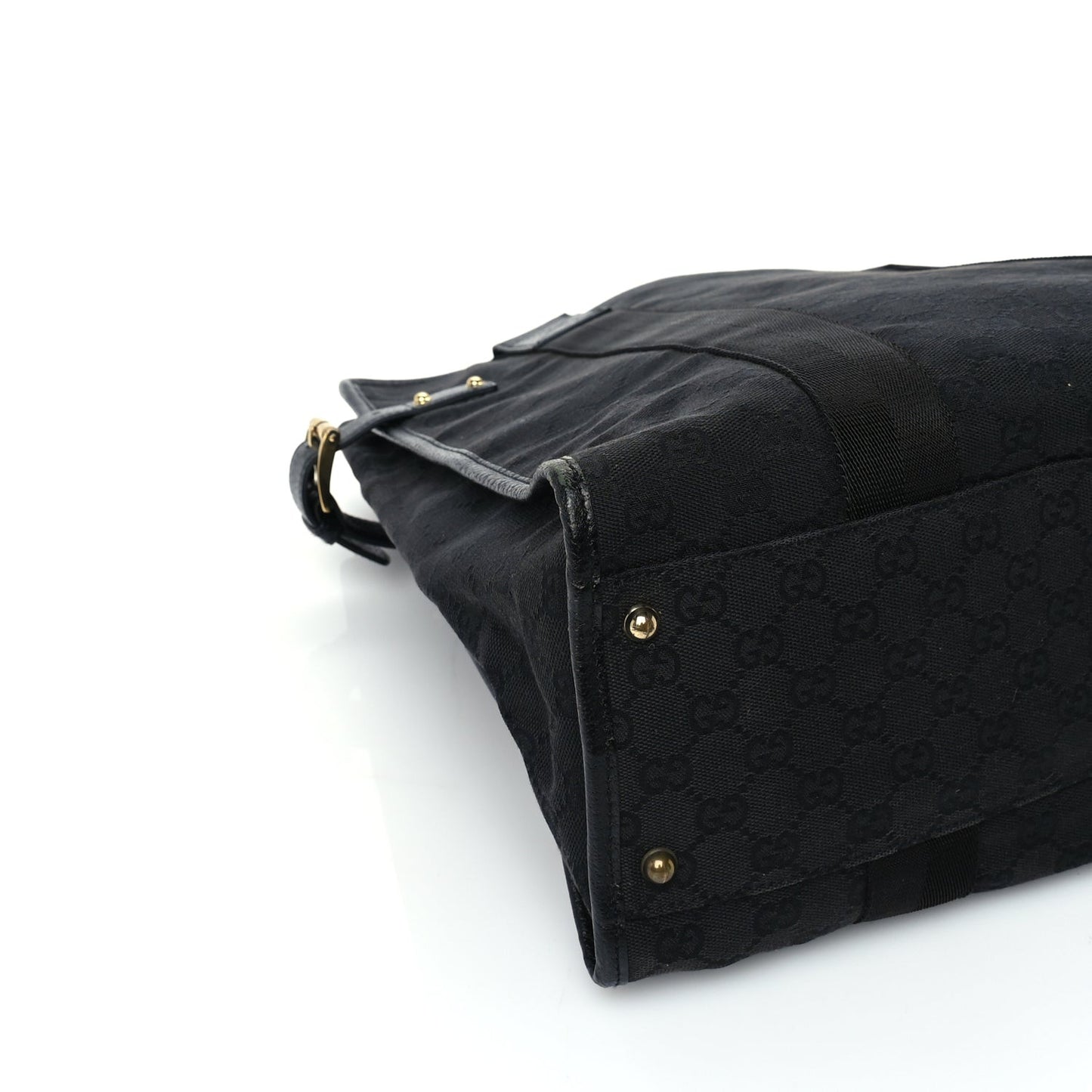 Monogram Vertical Tote Black