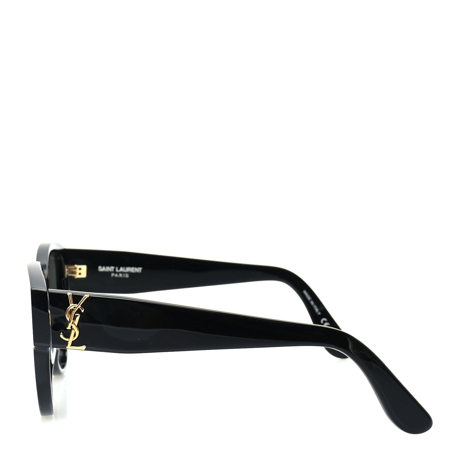 Saint Laurent Acetate Cateye Sunglasses SL M95 F  Black 3 of 6