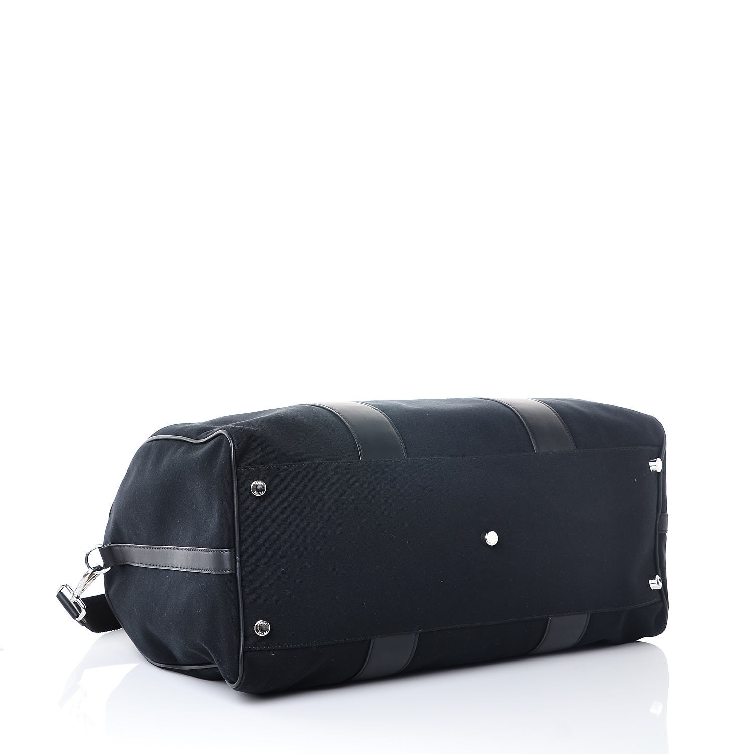 Fendi Canvas Mens Weekender Holdall Bag Black 4 of 7