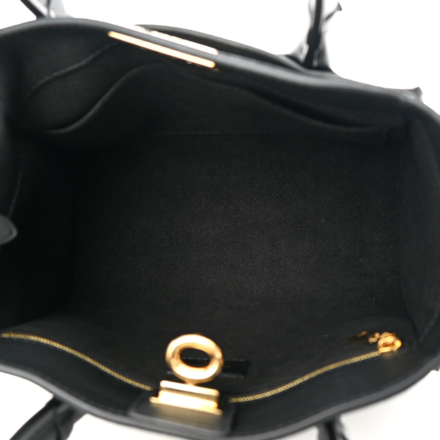 Louis Vuitton Calfskin Monogram On My Side PM Black 5 of 12