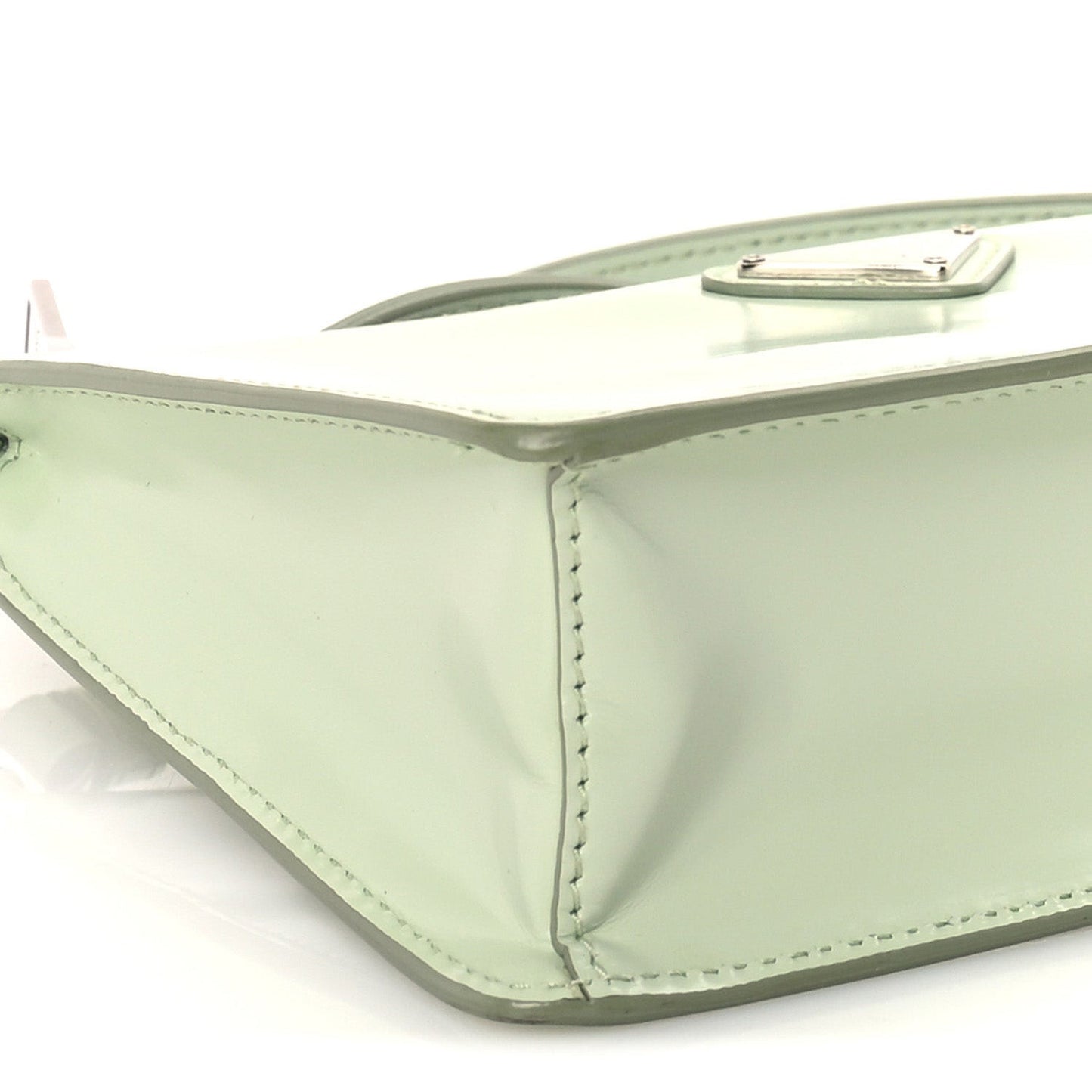 Spazzolato Mini Shoulder Bag  Vert Olive