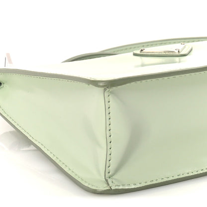Prada Spazzolato Mini Shoulder Bag  Vert Olive 7 of 8