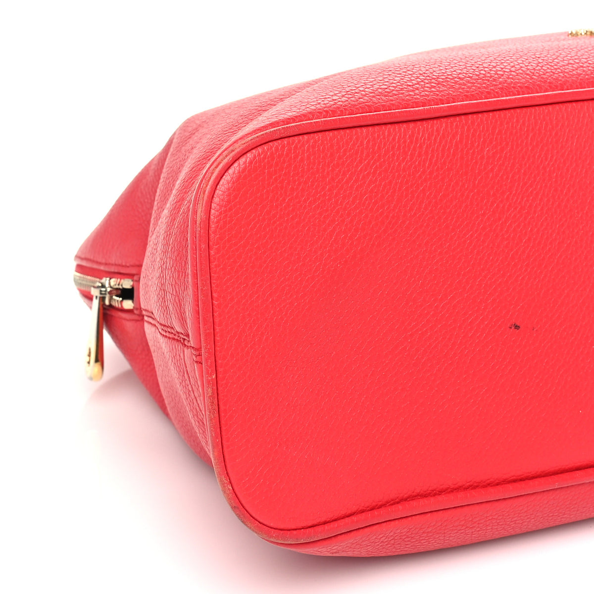 Soft Grain Calfskin Double Handle Pembridge Red