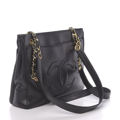 Chanel Lambskin CC Shoulder Bag Black 3 of 24