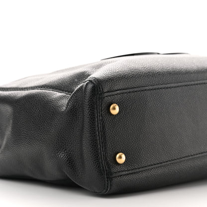 Chanel Caviar Bekko Chain Tote Black 9 of 13