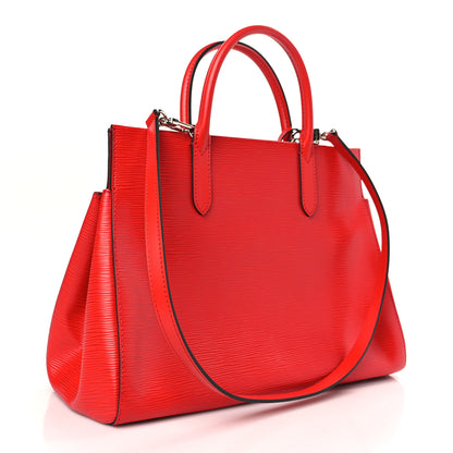 Louis Vuitton Epi Marly MM Coquelicot 3 of 8