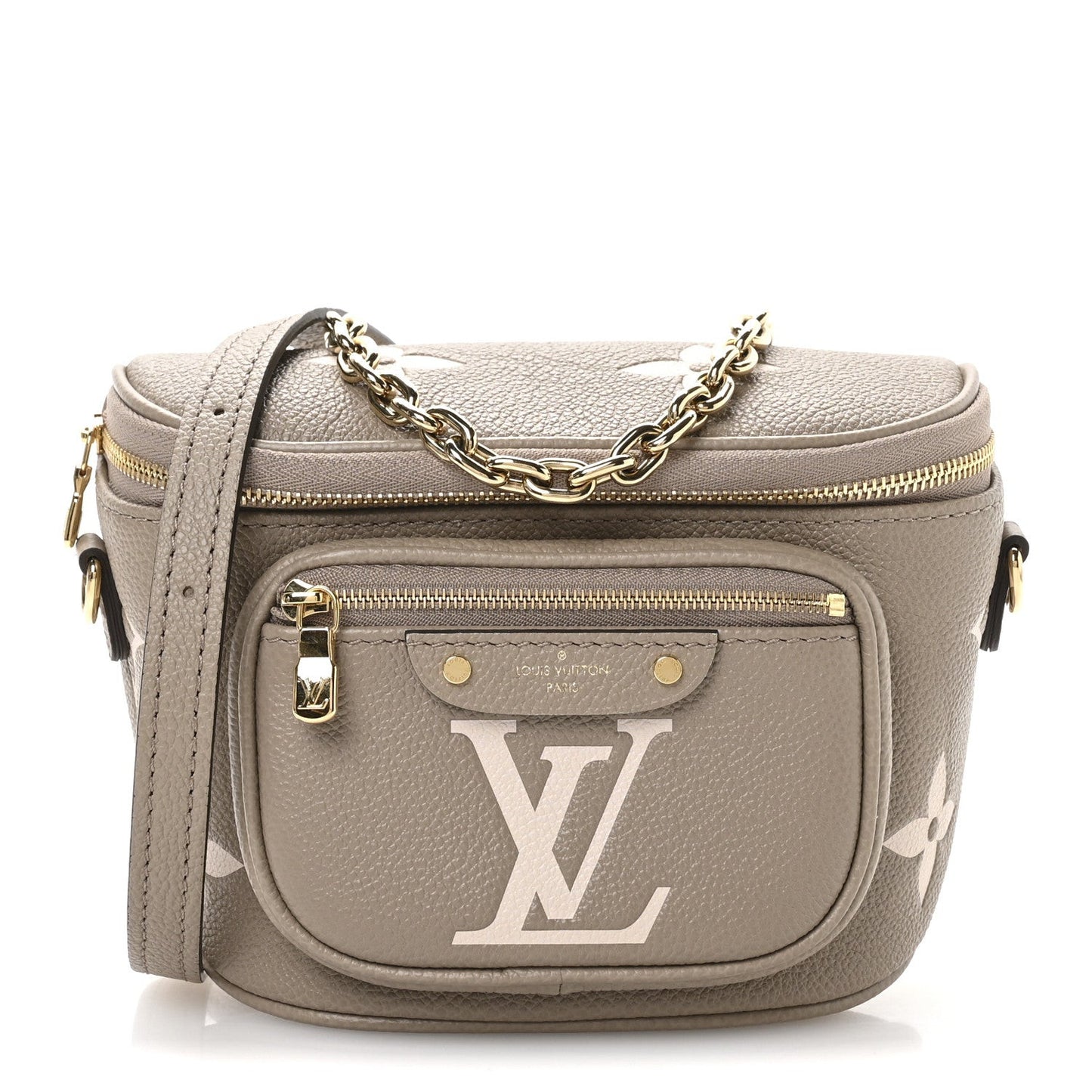 Empreinte Monogram Giant Mini Bumbag Tourterelle Cream