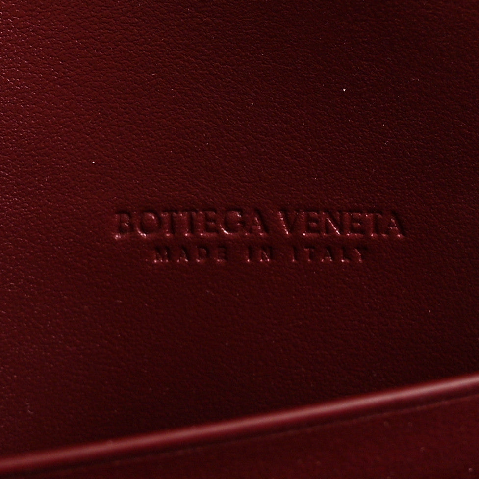 Bottega Veneta Nappa Intrecciato Long Andiamo Top Handle Clutch Barolo 6 of 16