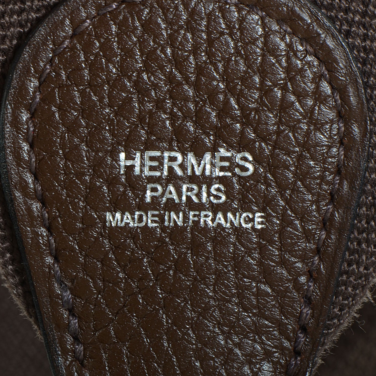 Hermes Taurillon Clemence Evelyne III PM Chocolate 8 of 15