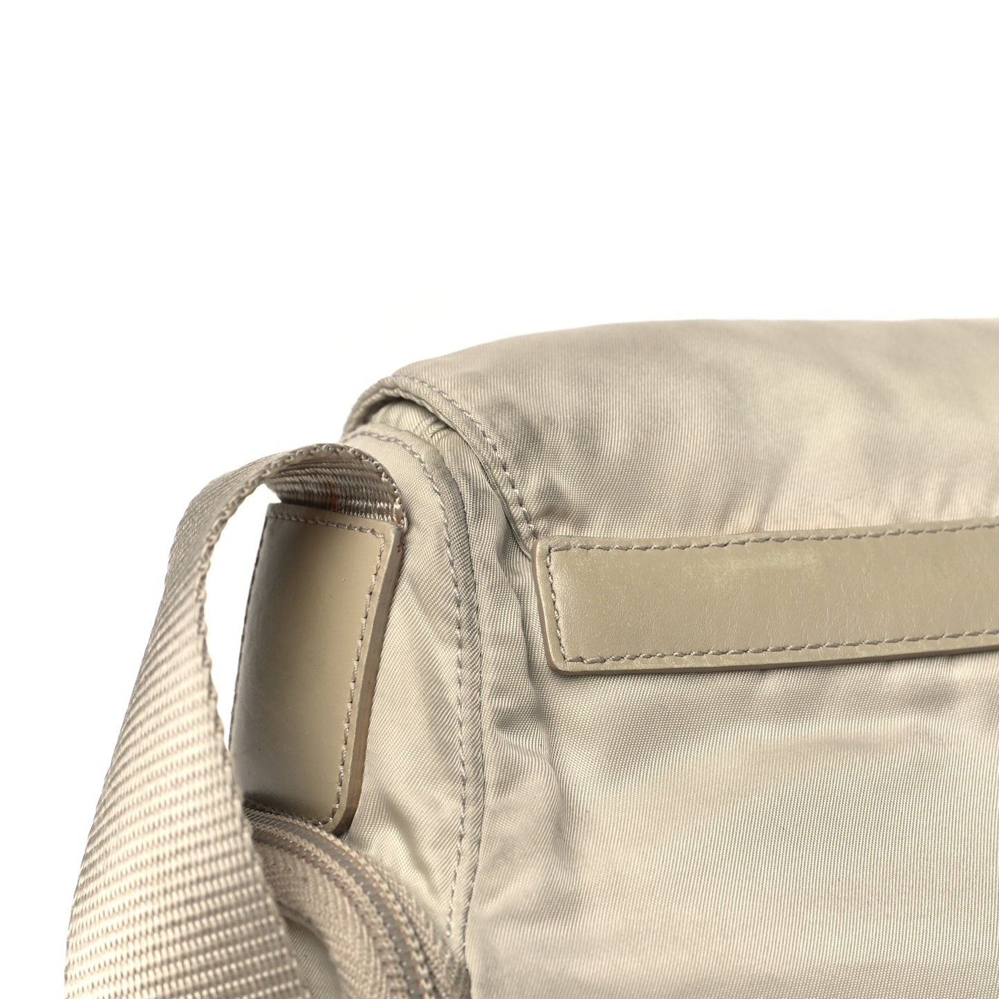 Nylon Vela Single Buckle Messenger Bag Deserto