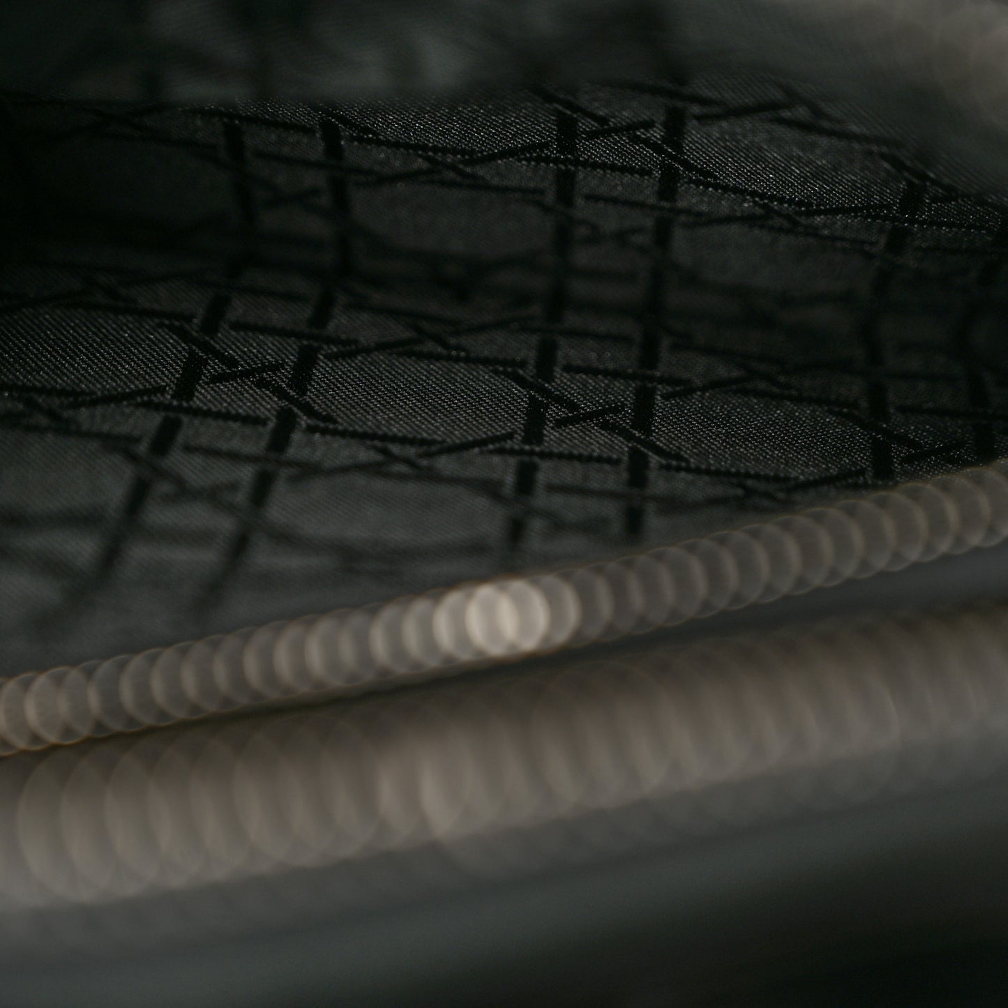 Patent Cannage Medium Lady Dior Black