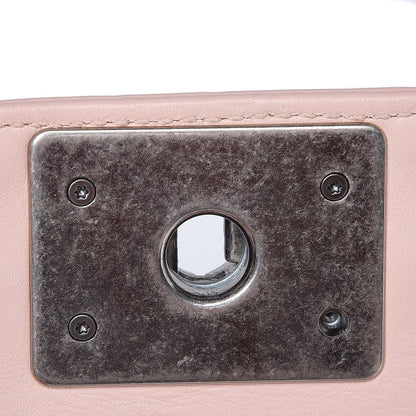 Chanel Calfskin Quilted Medium Boy Flap Light Pink 10 of 10