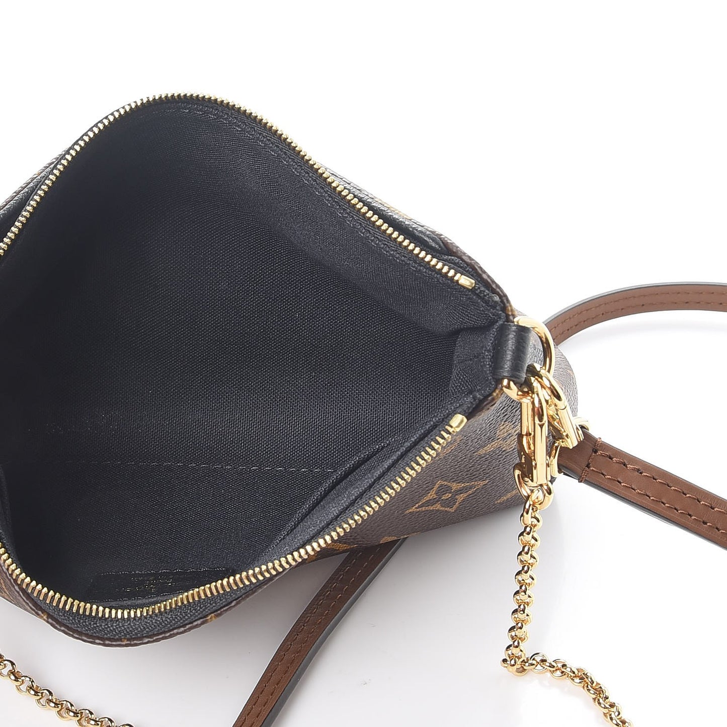 Monogram Pallas Clutch Black