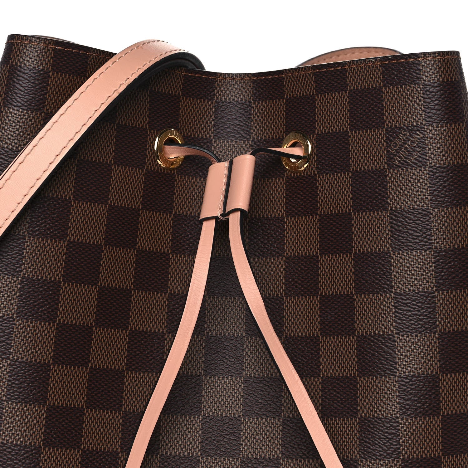 Louis Vuitton Damier Ebene Neonoe MM Venus Pink 8 of 9