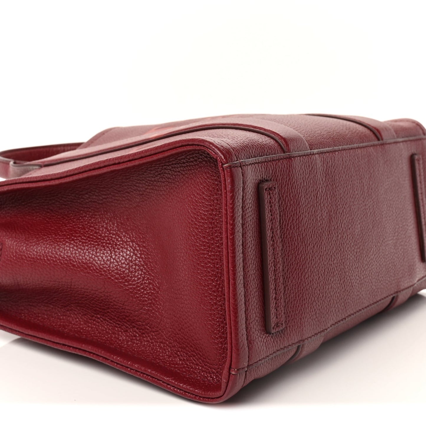 Grained Calfskin Medium The Tote Bag  Cherry
