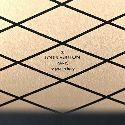 Louis Vuitton Calfskin Petite Malle Black 5 of 8