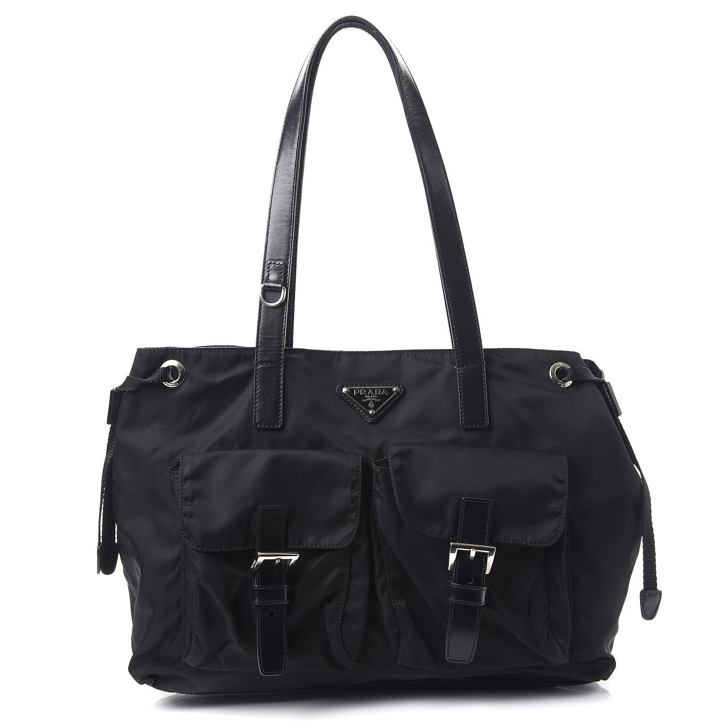 Prada Nylon Vela Shopping Tote Black 1 of 9