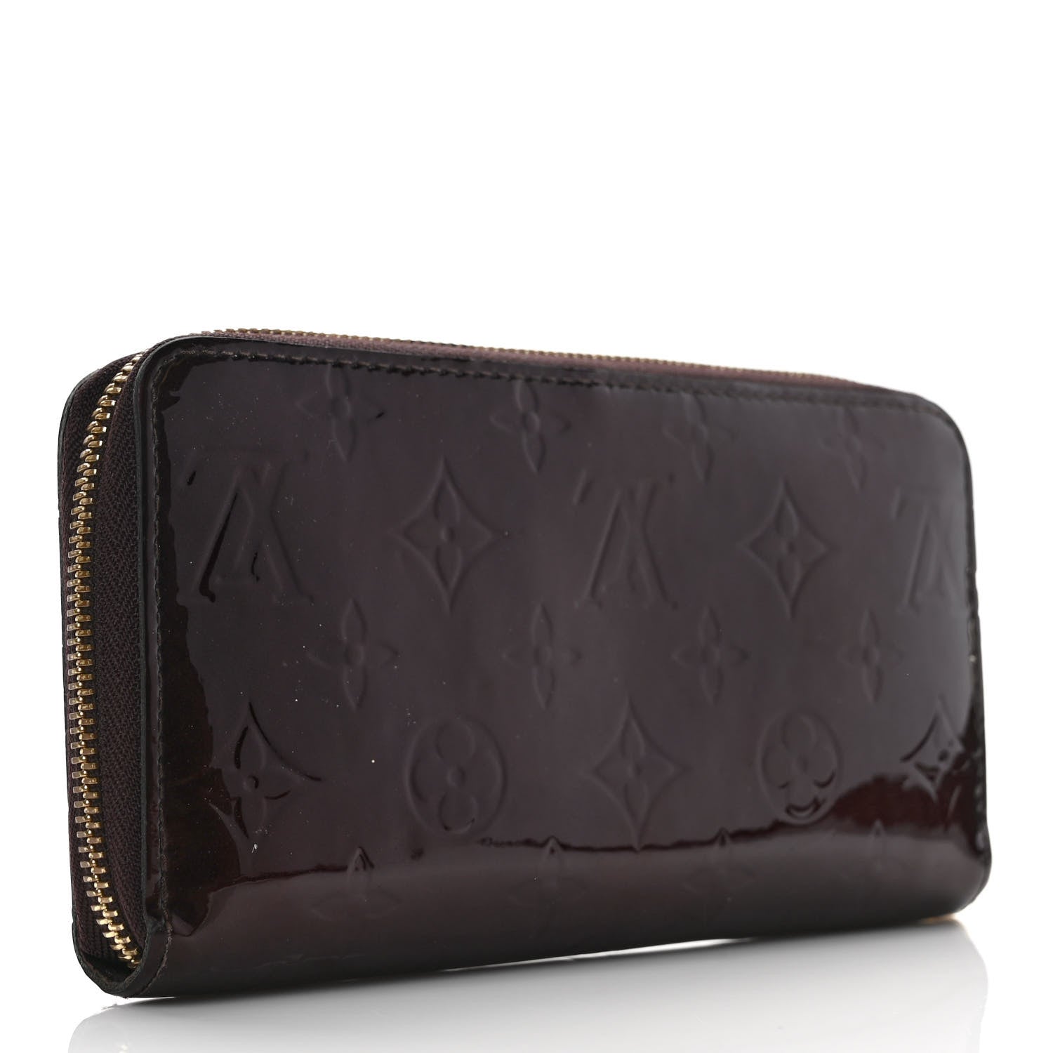 Louis Vuitton Vernis Zippy Wallet Amarante 3 of 8