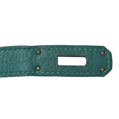Hermes Togo BIRKIN 35 Malachite 7 of 16