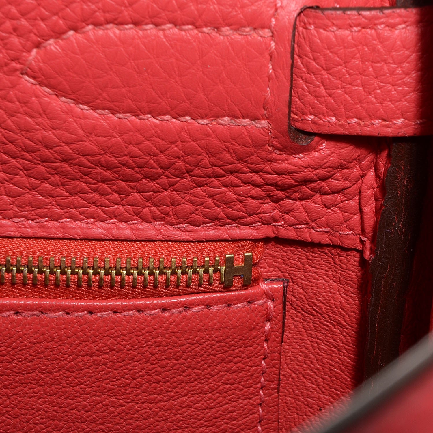 Hermes Togo Kelly Retourne 35 Rouge Pivoine 16 of 24