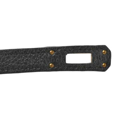 Hermes Togo Birkin 25 Black 6 of 13