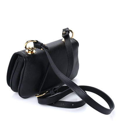 Gucci Roxy Calfskin Web Mini Blondie Shoulder Bag Black 2 of 8