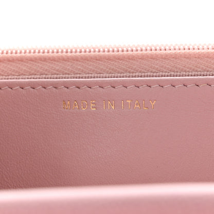 Chanel Caviar Quilted Studded CC Wallet on Chain WOC Light Pink 7 of 11