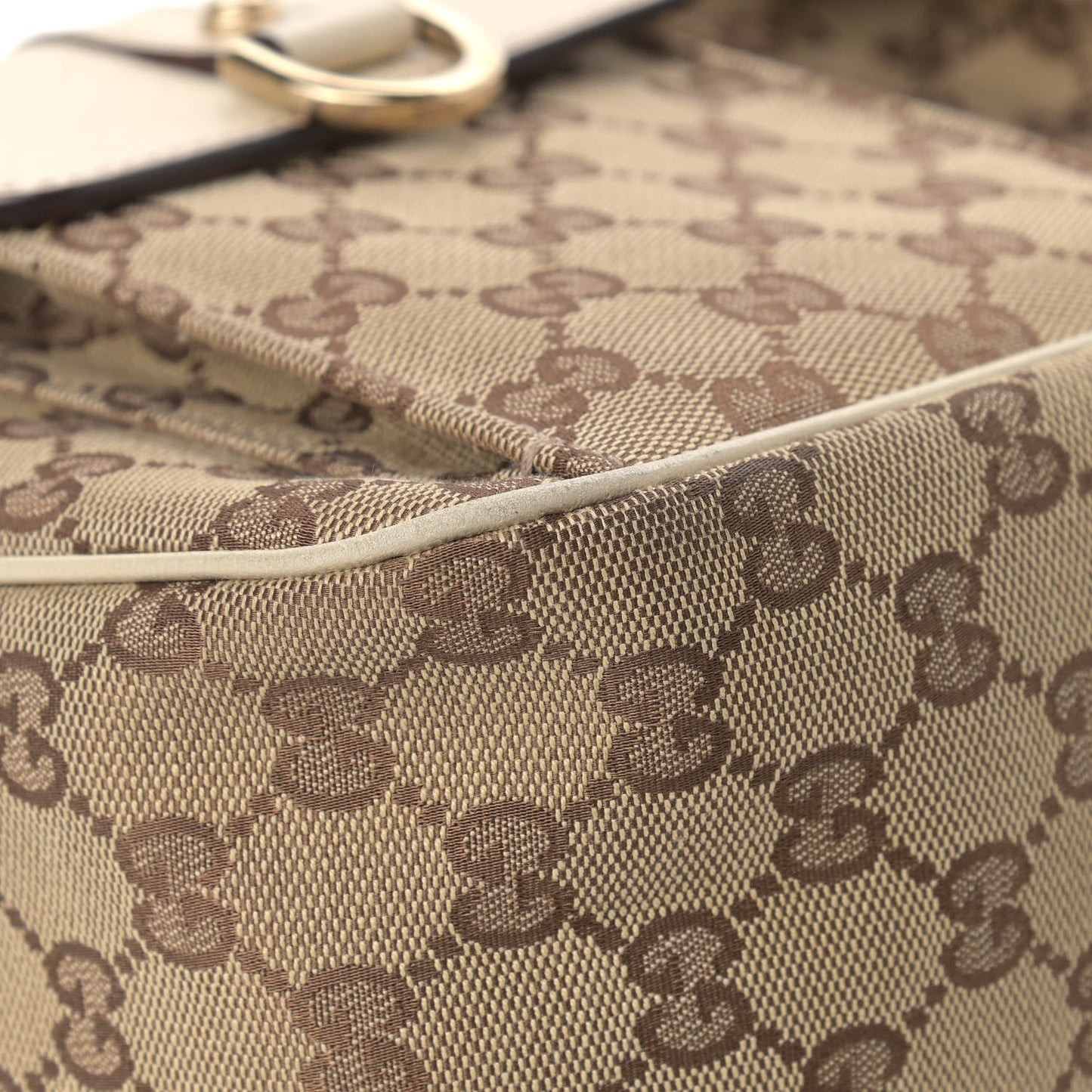 Monogram Pocket Hobo Off White