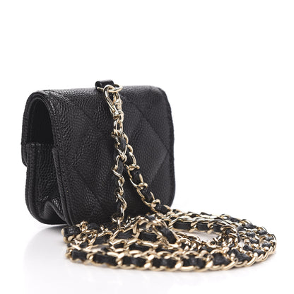 Chanel Caviar Quilted Airpods Pro Case Black 3 of 10