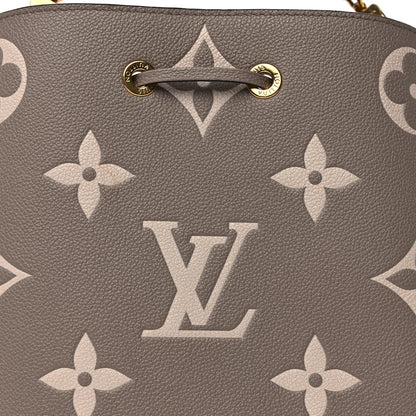 Louis Vuitton Empreinte Monogram Giant Neonoe MM Tourterelle Creme 7 of 9