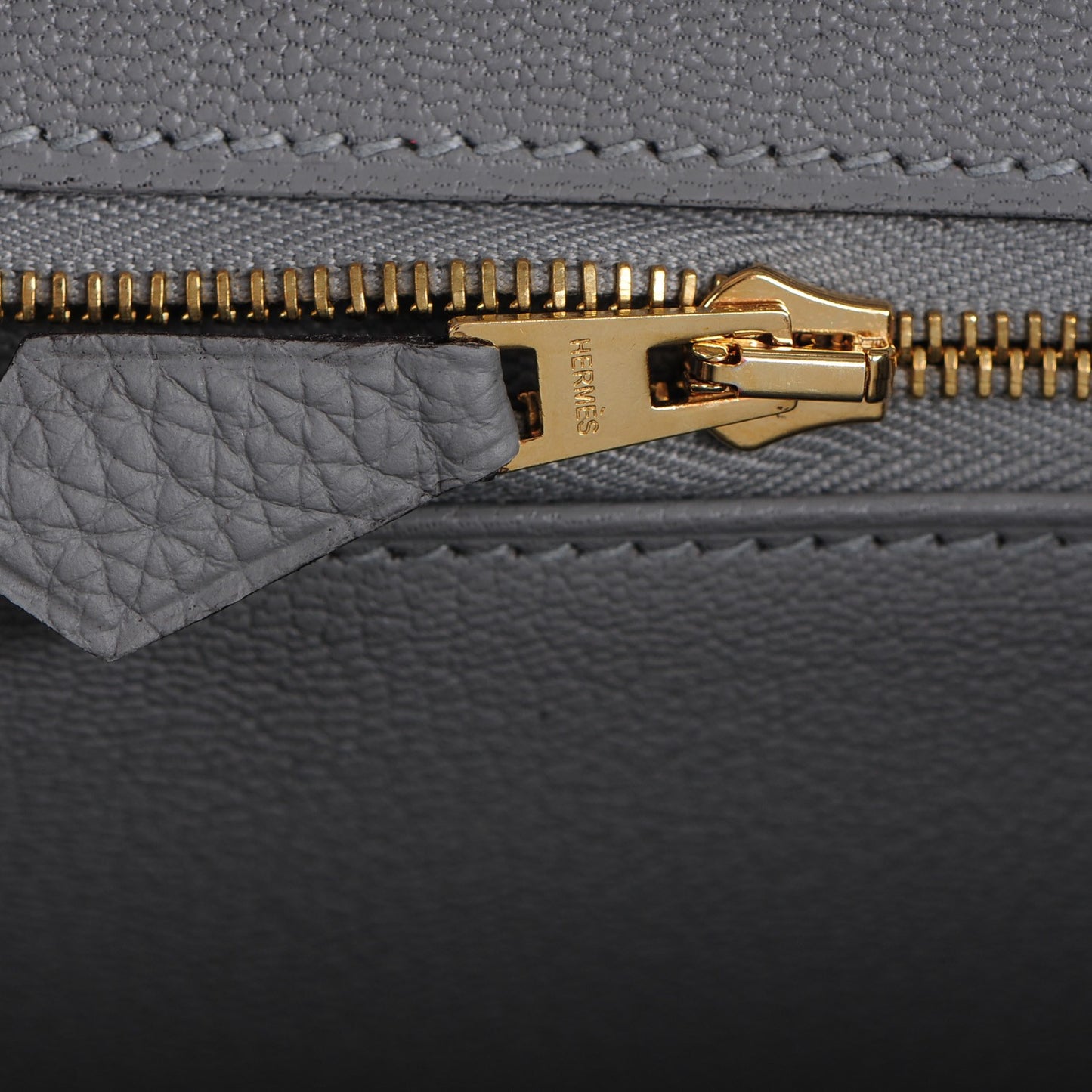 Togo Birkin 30 Gris Mouette