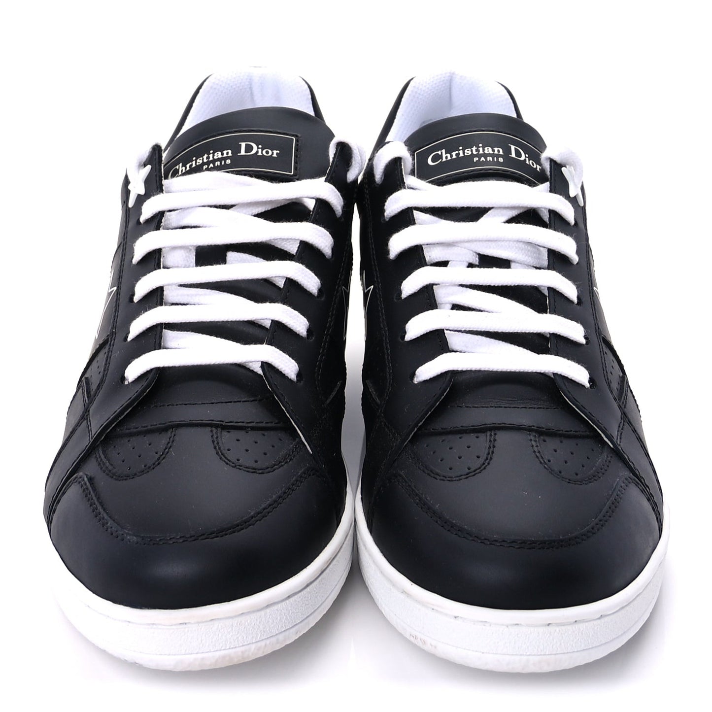 Calfskin Dior Star Ors Low Top Sneakers 39  Black