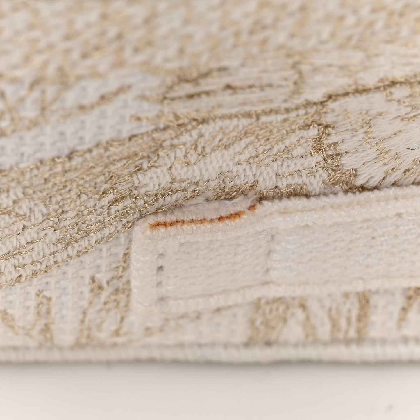 Canvas Diorcamp Messenger White Gold